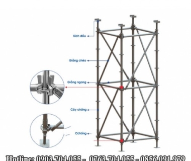 Giàn giáo ringlock TPHCM | Giải pháp tối ưu cho thi công xây dựng